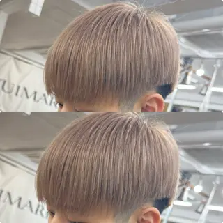 ショート カラー ヘアアレンジ メンズ メンズ特化サロン ユウヘイのヘアスタイル