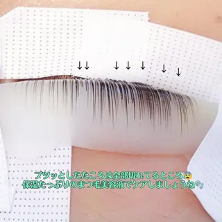 マツエク・マツパ Vie  Ange erikaのマツエク・マツパデザイン