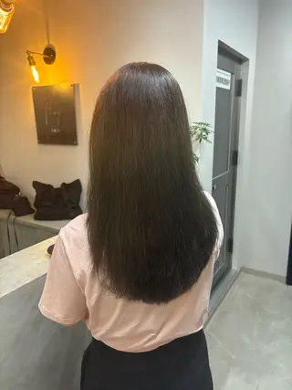 ロング カラー しゅり Flag hairのヘアスタイル