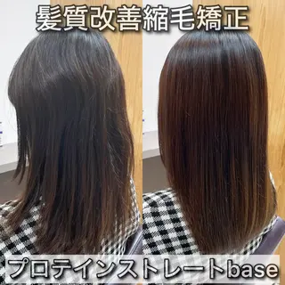 ミディアム 髪質改善特化KIZU /艶髪研究（京都）のヘアスタイル