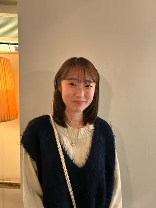 ミディアム ORe'S HAIR BE　GLaDまなみのヘアスタイル