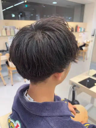 メンズ スパイキーショート/ ピンパーマ特化のヘアスタイル