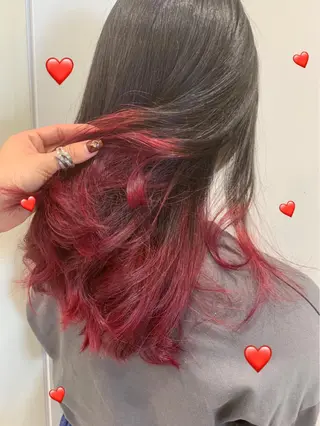 ミディアム カラー 新宿駅近♡個室 ♡関口三都季🌜のヘアスタイル