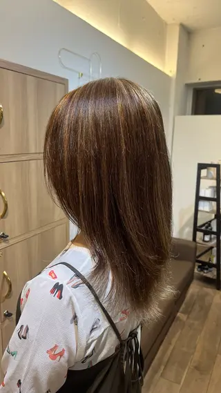 カラー くろたき まほのヘアスタイル