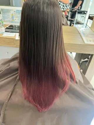 ロング 山田 香織のヘアスタイル