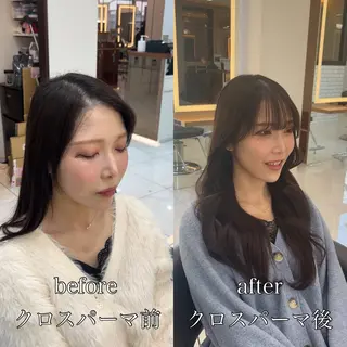 パーマ ナチュラルウルフ 九嶋優斗のヘアスタイル