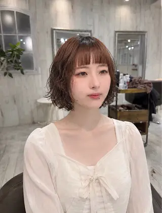 ミディアム 杉浦 悠月のヘアスタイル