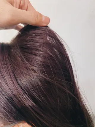 ミディアム カラー ヘアアレンジ ボブパーマコテ巻き風 パーマNo1深江秀平のヘアスタイル