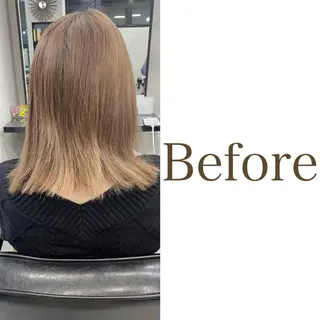 ロング カラー ヘアアレンジ FAAM Tsuneのヘアスタイル