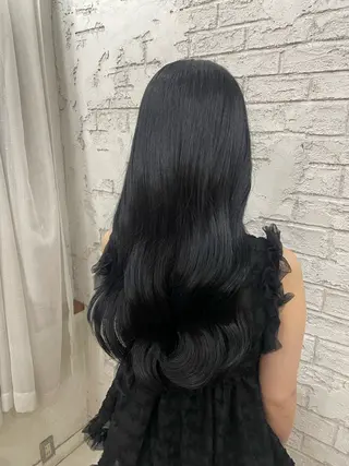 ロング カラー メイク指名NO1りこ カットモデル募集中のヘアスタイル