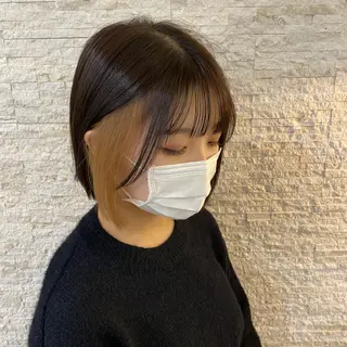 ミディアム カラー 🫧美髪＆艶カラー 増田魁土🫧のヘアスタイル