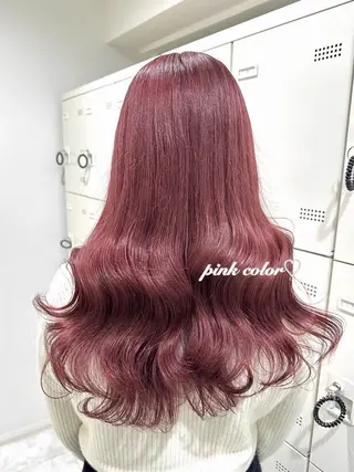 ロング カラー 韓国系ハイトーン🎀 Nanami🫧のヘアスタイル