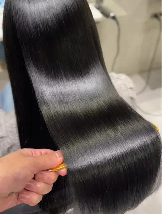 セミロング 神戸三宮/店長/縮 毛/髪質改善/北郷のヘアスタイル