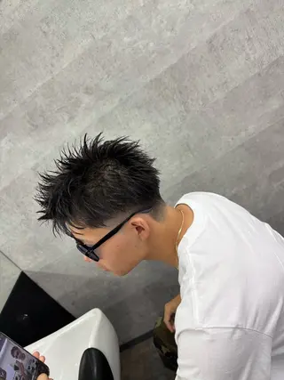 ショート メンズ 橋本 羽玖のヘアスタイル