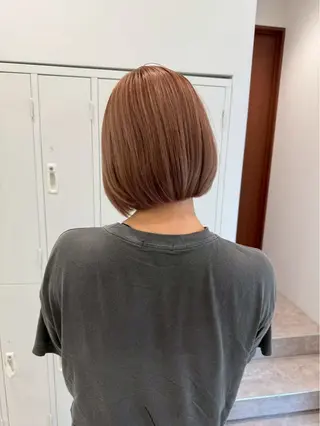 ショート 艶カラーsora🐰 カラーモデル募集🩵のヘアスタイル