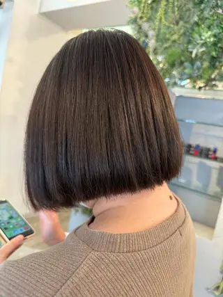 ショート パーマ sato ayaka |透明感カラー🫧のヘアスタイル