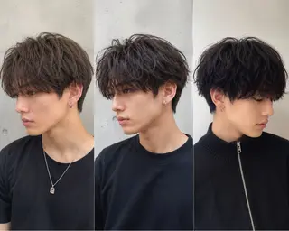 ショート カラー メンズ 池沢 晴偉のヘアスタイル