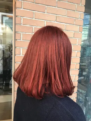 ミディアム カラー パーマ ヘアアレンジ メンズ キッズ ネイル マツエク・マツパ サロンドミルク 渋谷高比良のヘアスタイル