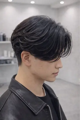 ショート メンズ縮毛矯正指名 No.1KAI🥰のヘアスタイル