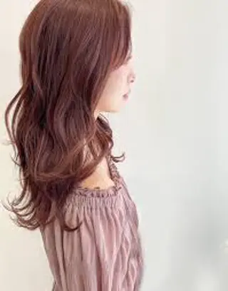 カラー 【南草津】髪質改善 ヘナカラー&縮毛矯正のヘアスタイル