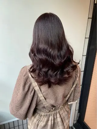 ロング カラー ヘアアレンジ ♥️暖色支持多数 ♥️銀座 mioのヘアスタイル