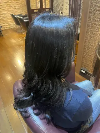 ロング カラー ✂︎grace ✂︎mahoのヘアスタイル