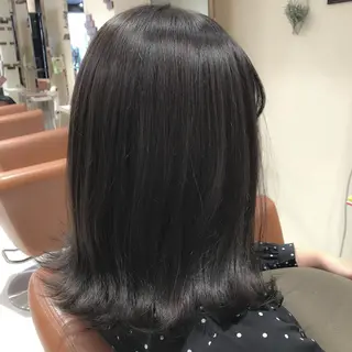 ミディアム カラー 【透明感、艶髪】西村 有司のヘアスタイル