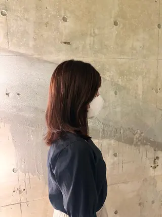 ミディアム kiri/ボブ・レイ ヤーカット🪐のヘアスタイル