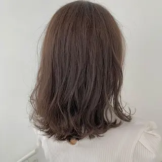 ミディアム カラー マンツーマン×半個室 まちだきょうすけのヘアスタイル