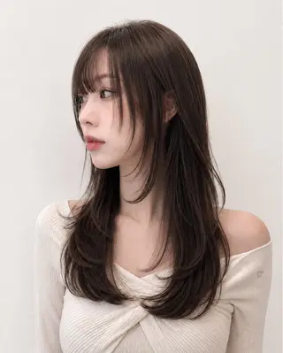カラー モテ🤍トレンドヘア /新宿/ワカナのヘアスタイル