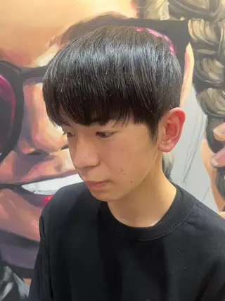 ショート カラー パーマ ヘアアレンジ メンズ キッズ ネイル マツエク・マツパ アイブロウ 久木原 ゆりのヘアスタイル