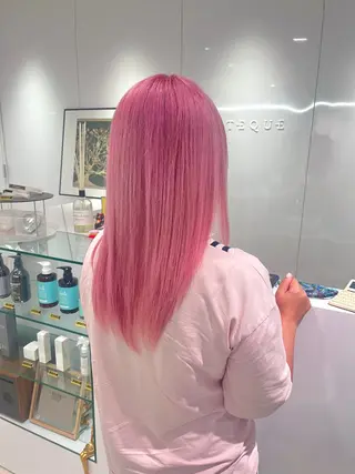 ロング レイヤーカット🖤 SAYAのヘアスタイル