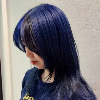 ミディアム カラー 小顔似合わせカット ┊︎*AYANO*のヘアスタイル