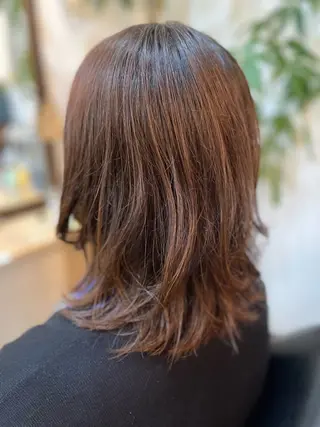 ミディアム 山口 晃也のヘアスタイル