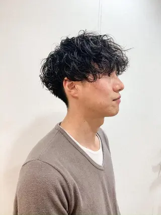 ショート パーマ ヘアアレンジ メンズ メンズスタイル ly本厚木のヘアスタイル