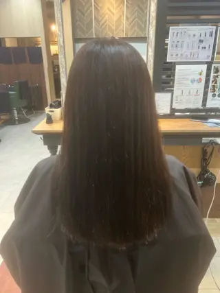 セミロング ナカオ シュウヘイのヘアスタイル