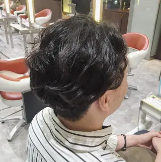 パーマ メンズ 髪質改善/艶カラー /EisoAkariのヘアスタイル