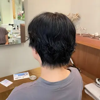 ショート パーマ 🌹花屋併設🌹 横山 洋幸のヘアスタイル