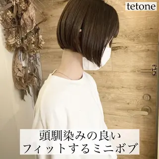 ショート カラー テトネ タカシのヘアスタイル