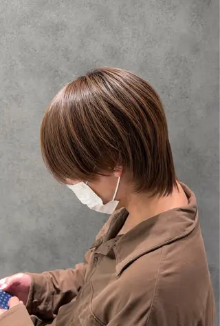 カラー パーマ メンズ 佐々木 輝のヘアスタイル