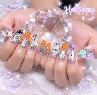 ロング hauoli ネイルサロンのネイルデザイン