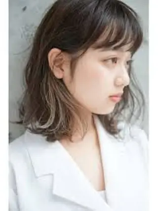 ミディアム カラー 竹内 gayaおゆみ野店のヘアスタイル