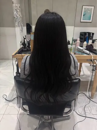 ロング カラー 艶カラー🫧 🩵ちとせ🩵のヘアスタイル