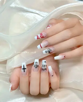 ネイル Lavender nail·中島公園のネイルデザイン