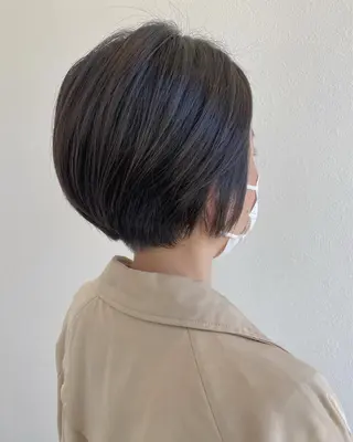 ショート アクイールグラッセ 滝村のヘアスタイル