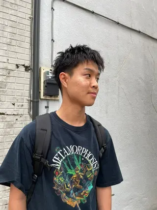 ショート メンズ 神戸美容室 マオのヘアスタイル