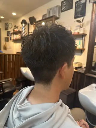 ショート メンズ 小沼 晴翔のヘアスタイル