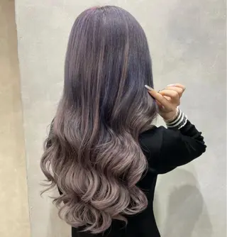 ロング カラー ヘアアレンジ FAAM Tsuneのヘアスタイル