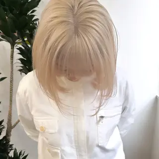 ロング カラー ブリーチ　ハイトーン 特化🌈フジタハルキのヘアスタイル