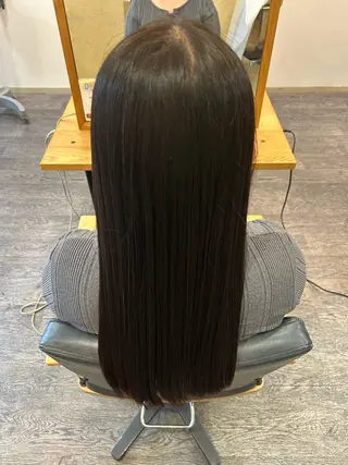 ロング こじま ゆあのヘアスタイル
